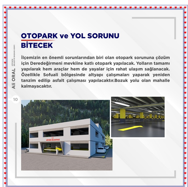 ali oral otopark sorunu