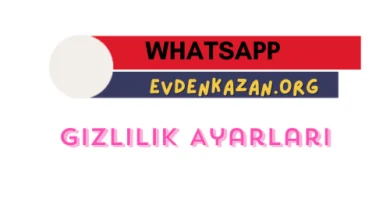 whatsapp gizlilik ayarları